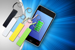 2200mah portable charger with keychain
