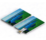 2GB Flip Credit Card USB 2.0 Flash Drive