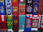 Acrylic custom soccer Promotion sport scarf