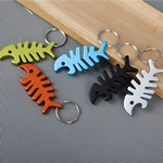 Fishbone Keyring Bottle Opener