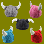 Hand Loomed Horn Hat