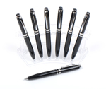 Hefty stylus metal ballpoint pen