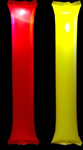 Inflatable Noisemaker with glowing LED lights
