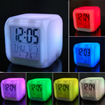Light up alarm clock