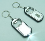 Light-Up Bottle Opener with Keyring
