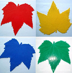Maple Leaf shape Automotive Jelly Sticky Pad