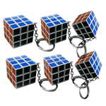 puzzle cube keychain