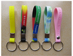 Rainbow keychain bracelet