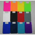Silicone Cellphone Card Holder/Silicone Card Wallet