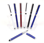Touch screen stylus metal ballpoint